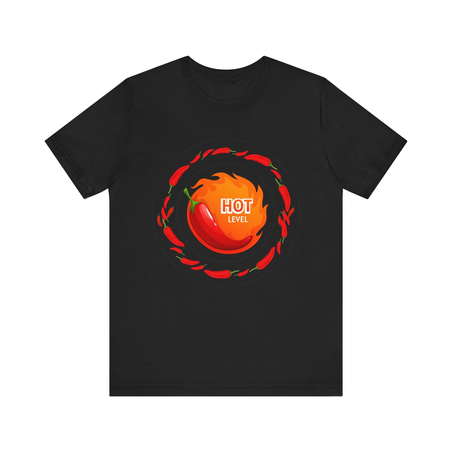 Hot Level Unisex Tee for Spice Lovers
