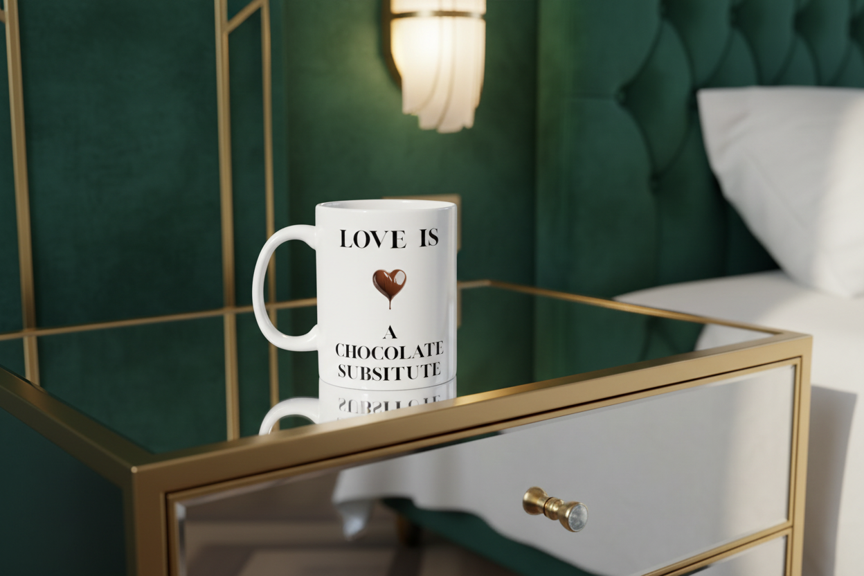 Love is a Chocolate Substitute mug  (11oz)