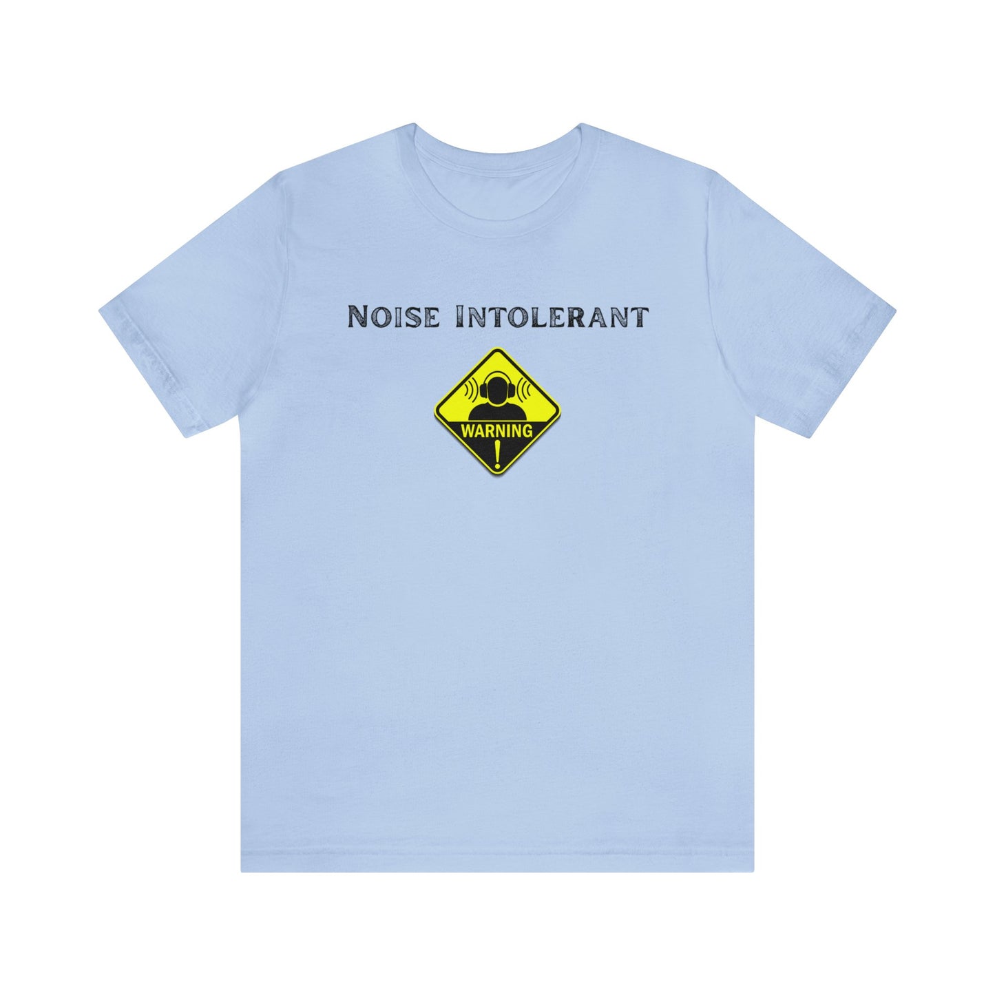Noise intolerant white tee