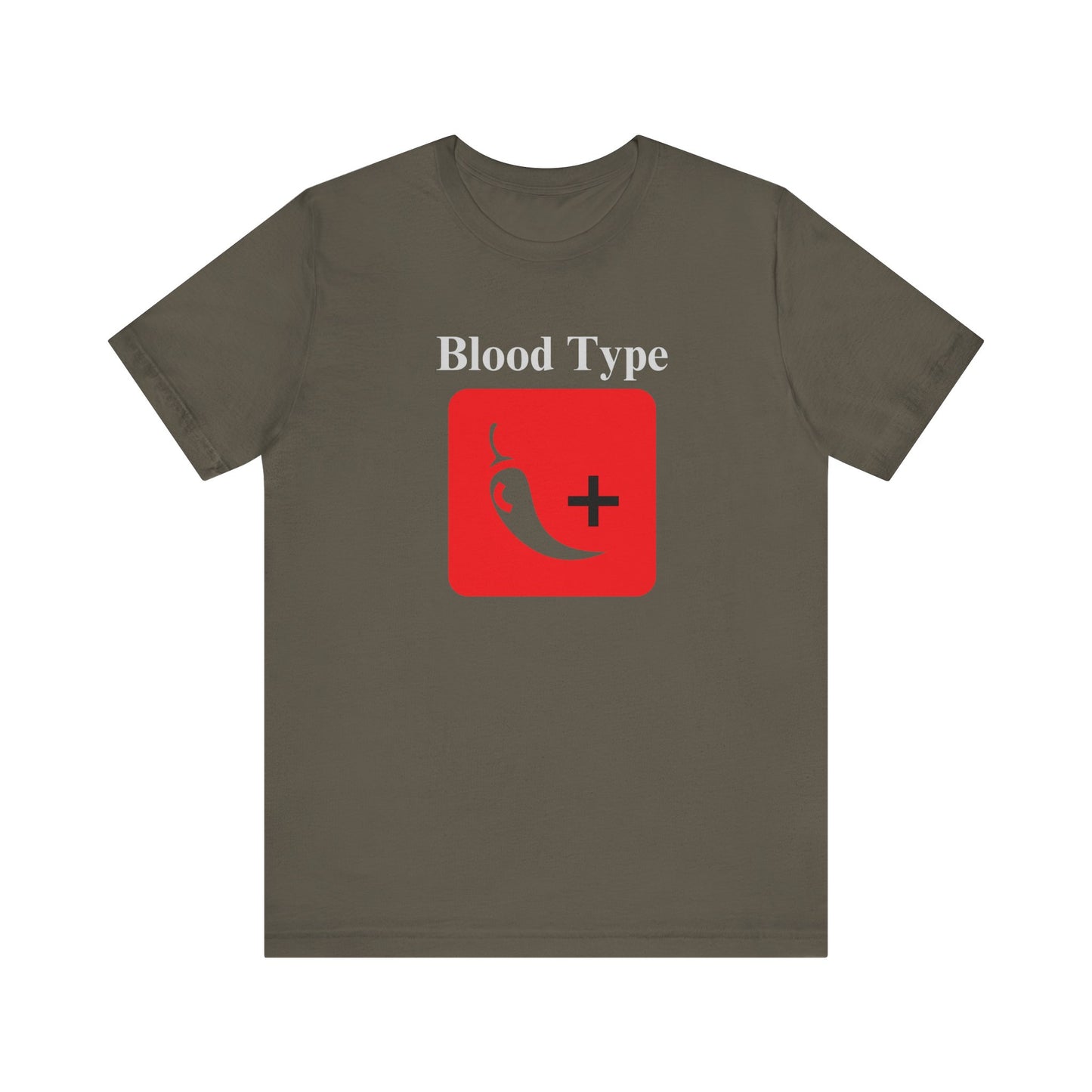 Spicy Blood Type Unisex Tee - Fun & Stylish Casual Wear