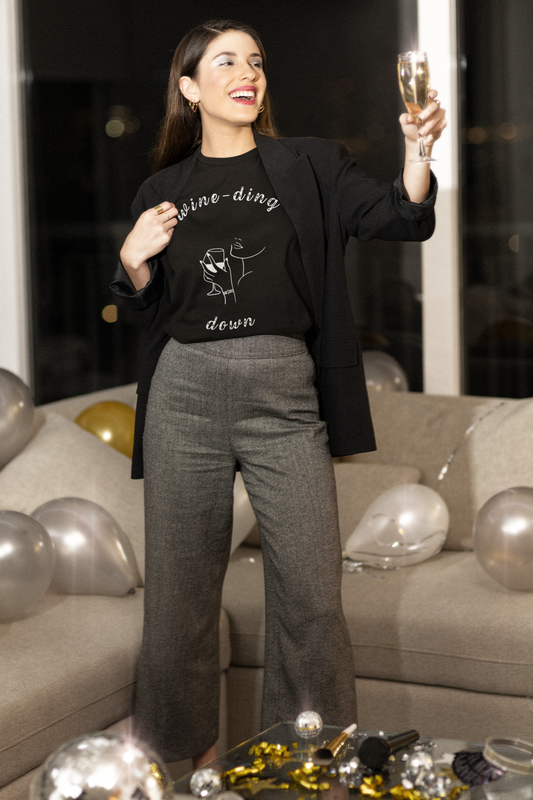 Wine-Ding Down Unisex Tee