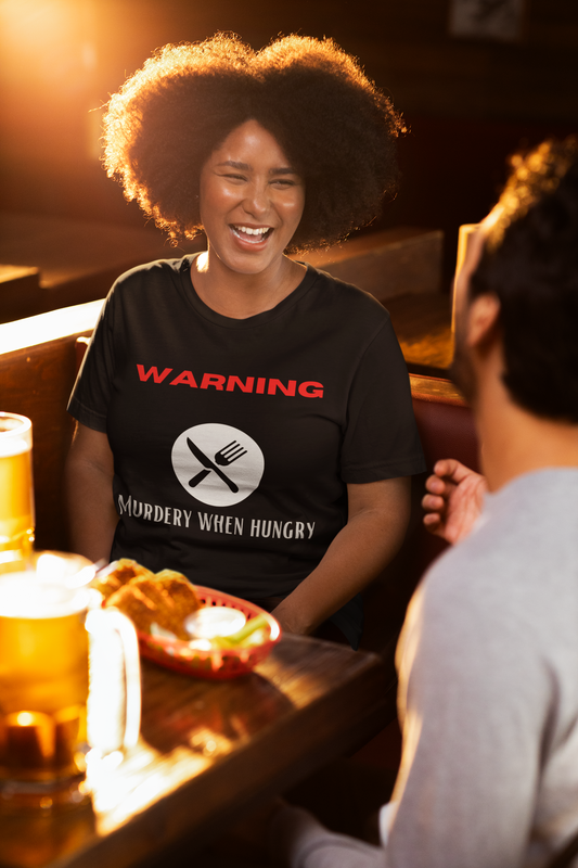 Funny Hunger Warning Unisex T-Shirt