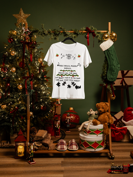 Christmas Carol Puzzle Lover Tee